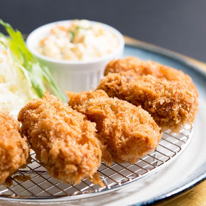 広島産かきフライ お取り寄せ グルメ 〔20粒(500g) &times;2〕 送料無料 ポイント消化