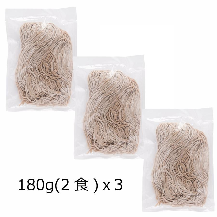 そば 生そば 6食 180g×3 蕎麦 6人前 ソバ 麺 日本蕎麦 生蕎麦 グルメ 食品 ポスト投函便 送料無料 ポイント消化｜nipponselect｜02