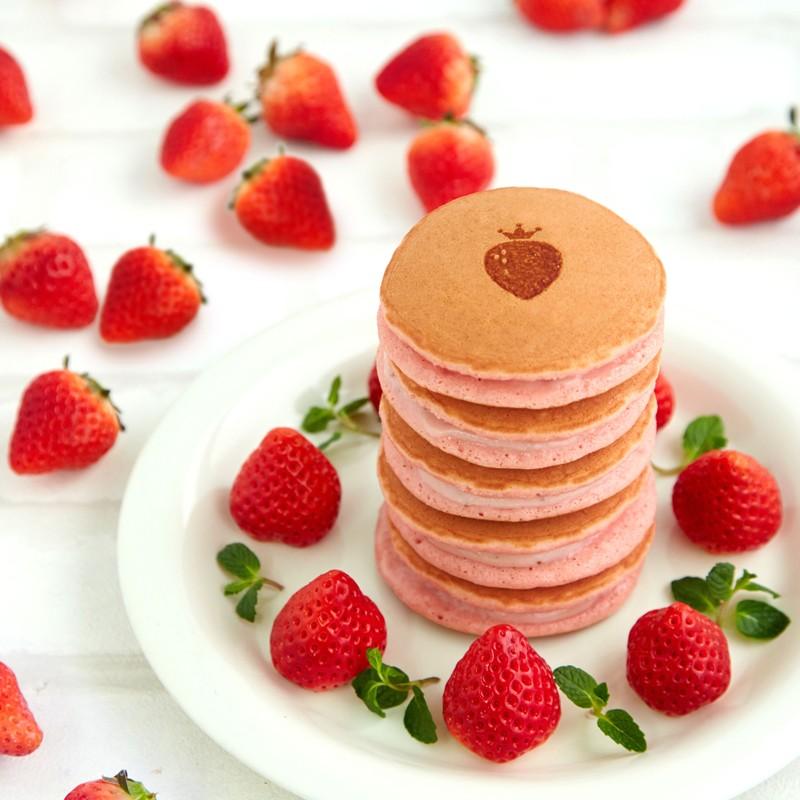 完熟いちごパンケーキ 美味しい冷凍パンケーキ 苺 いちごケーキ ホット