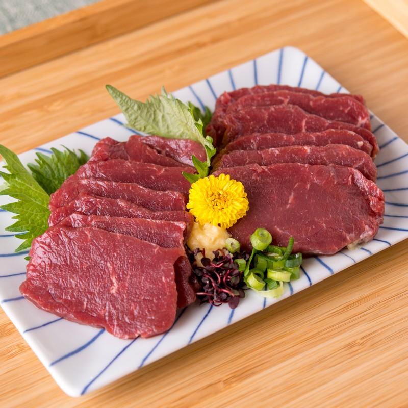 秋田県産　 馬肉（400ｇブロック肉で2〜3個程度） 刺身 ブロック 冷凍 馬刺 桜田畜産 産地直送  赤身馬刺し 秋田県 送料無料｜nipponselect｜03