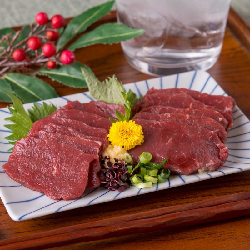 秋田県産 馬肉（400gブロック肉で2〜3個程度） 刺身 ブロック