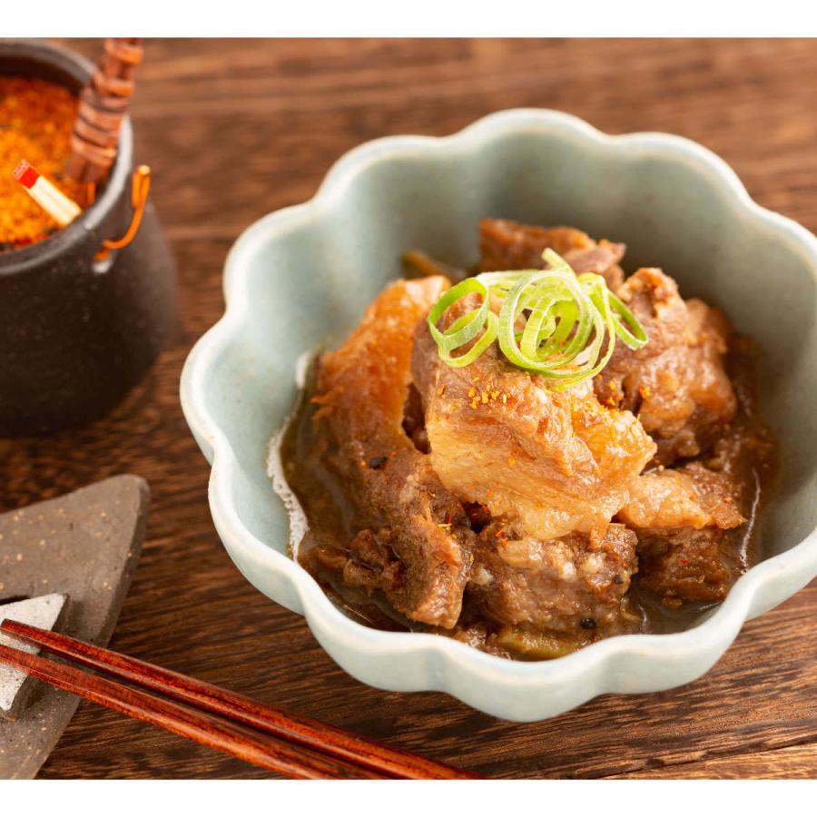 日本料理寺田 国産牛の和風牛すじ煮込み 6袋 肉料理 和風惣菜 国産 牛肉 おかず 冷凍 簡単調理 便利 牛すじ 煮込み 時短 | 