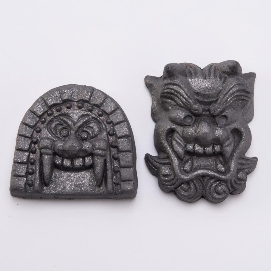 瓦鬼瓦古代面 鬼面 1点物 魔除け等に…