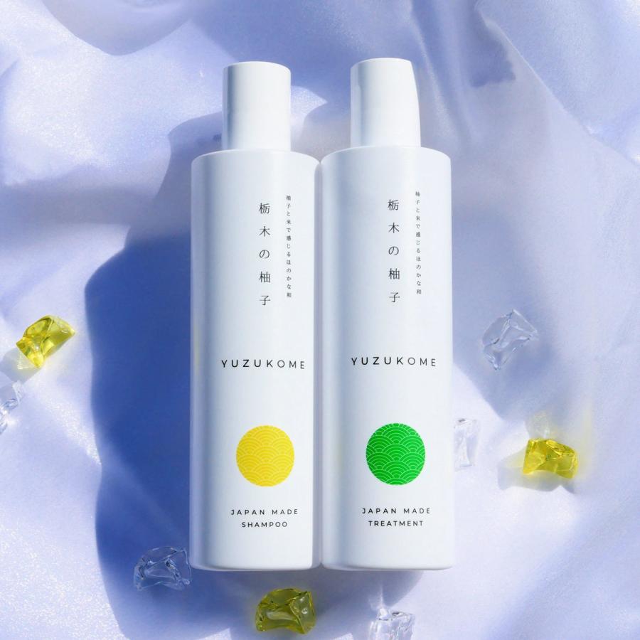 馬油 栃木の柚子シャンプー＆トリートメント レディースヘアケア ゆず