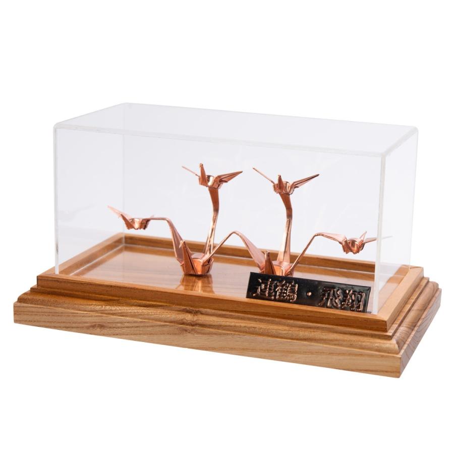 連鶴 6羽 鶴 置物 ケース入り 折り鶴 置き物 縁起物 インテリア 玄関