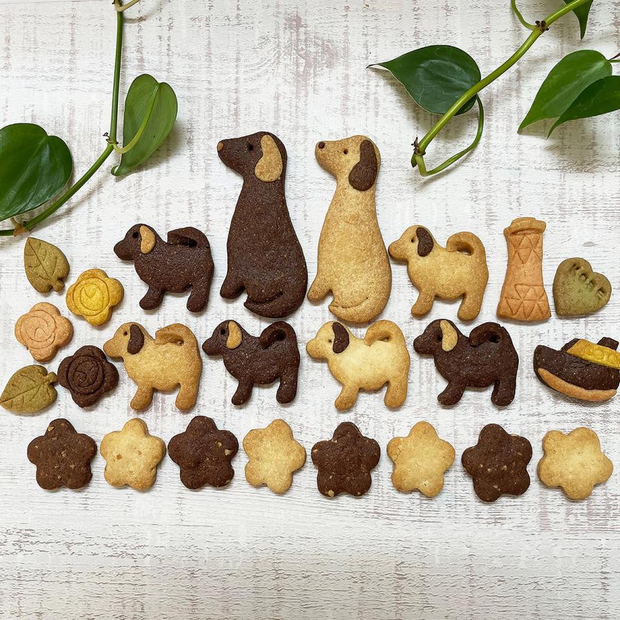 アンディ 神戸 クッキー缶 L 3匹犬 ギフト ポストカード付き クッキー