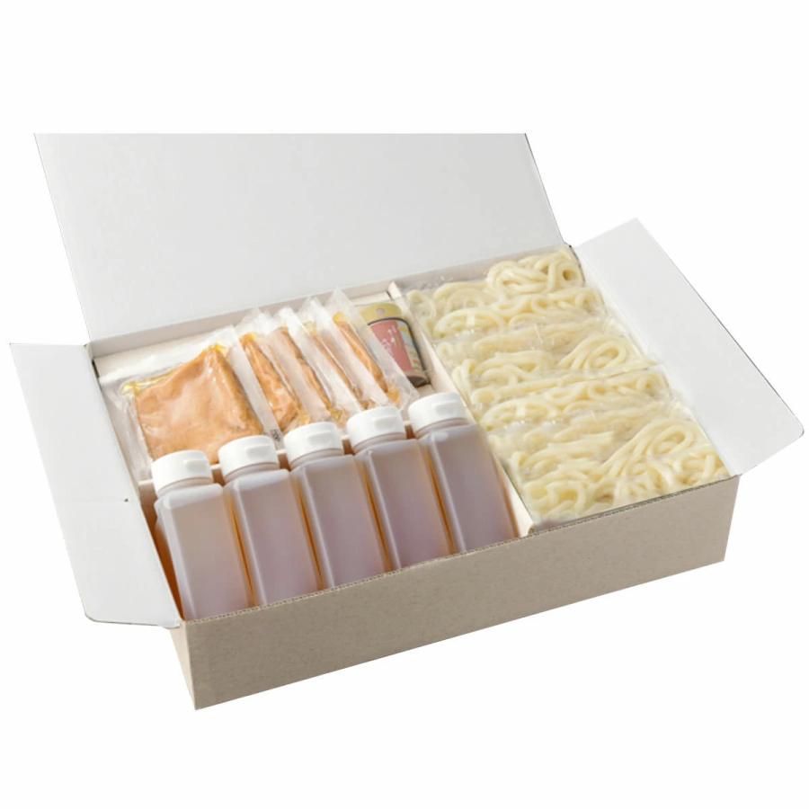 浪花風味 きつねうどん 5食 詰合せ うどん 冷蔵 麺類 もちもち きつね