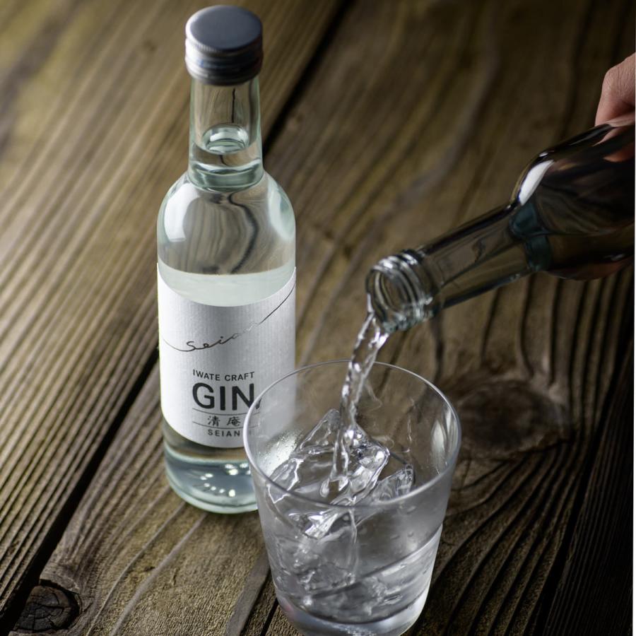 クラフトジン 3本 セット ジン 40度 300ml スピリッツ お酒 酒 清庵 -SEIAN- 岩手 世嬉の一酒造 【九州・沖縄・離島 お ...