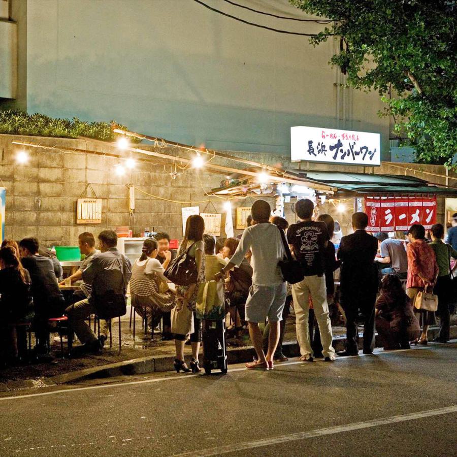 行列名店ラーメン 長浜ナンバーワン 6食 ラーメン 麺類 とんこつラーメン 極細麺 九州 豚骨 長浜屋台 博多 福岡｜nipponselect｜03