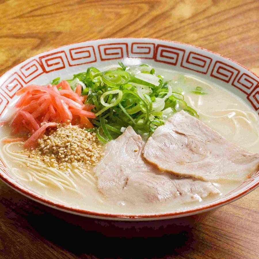 行列名店ラーメン 長浜ナンバーワン ラーメンセット 6食 豚骨ラーメン