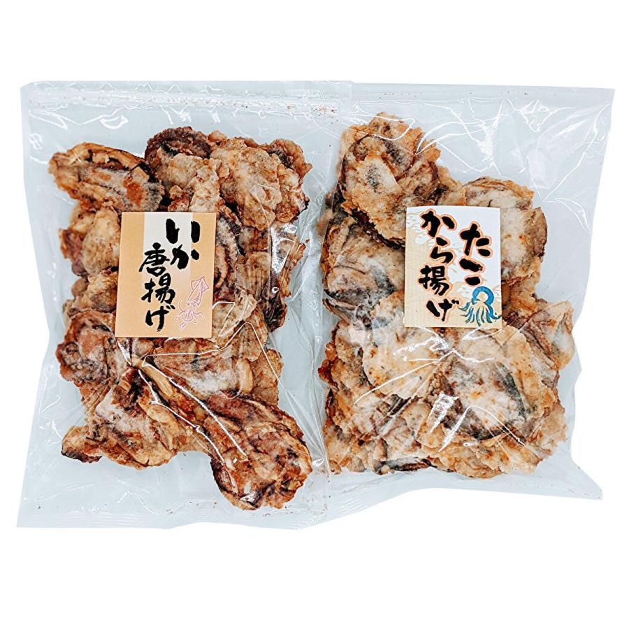 ビールに合う たこの唐揚げ いか焼き 2種 詰合せ お菓子 スナック菓子 おつまみ 珍味 唐揚げ いか焼き おやつ 産直お取り寄せニッポンセレクト 通販 Paypayモール