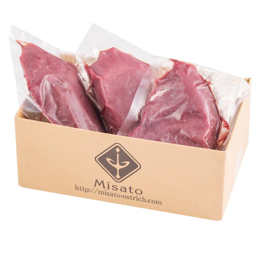 国産 ダチョウ肉 フィレ お徳用 肉 ダチョウ ヘルシー 赤身 ステーキ カツレツ 埼玉 美里オーストリッチファーム|nipponselect|02