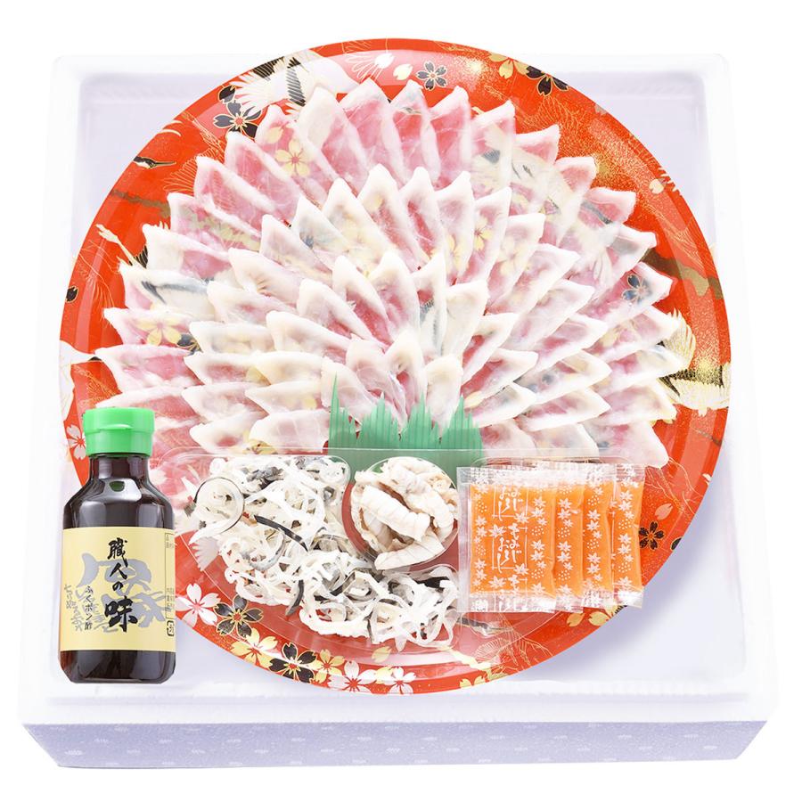 New とらふく刺身セット 約3人前 詰合せ ふぐ刺し セット 刺身 皿盛り フグ刺し ふぐ 国産 皮 フグ てっさ 河豚 関とら本店 藤フーズ Wantannas Go Id