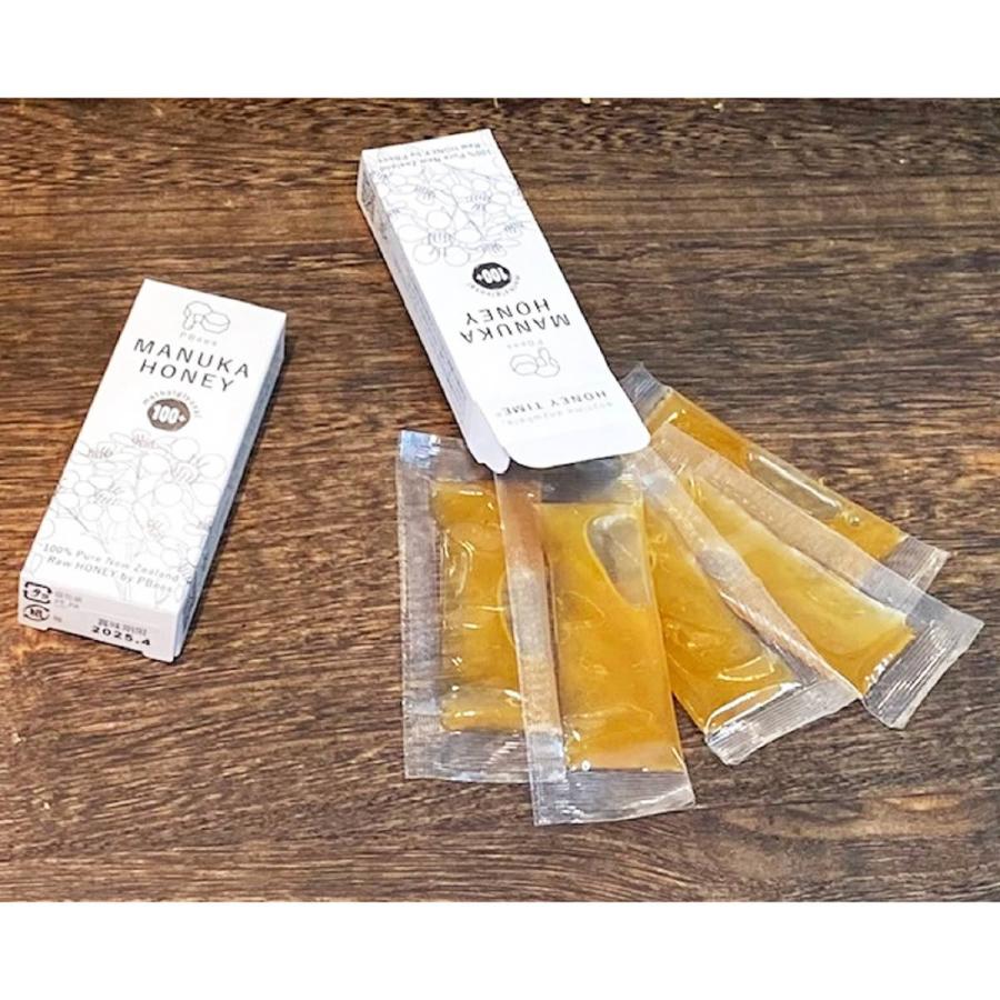 HoneyTime 携帯用 マヌカハニー MGO100+ 5袋入6箱 はちみつ