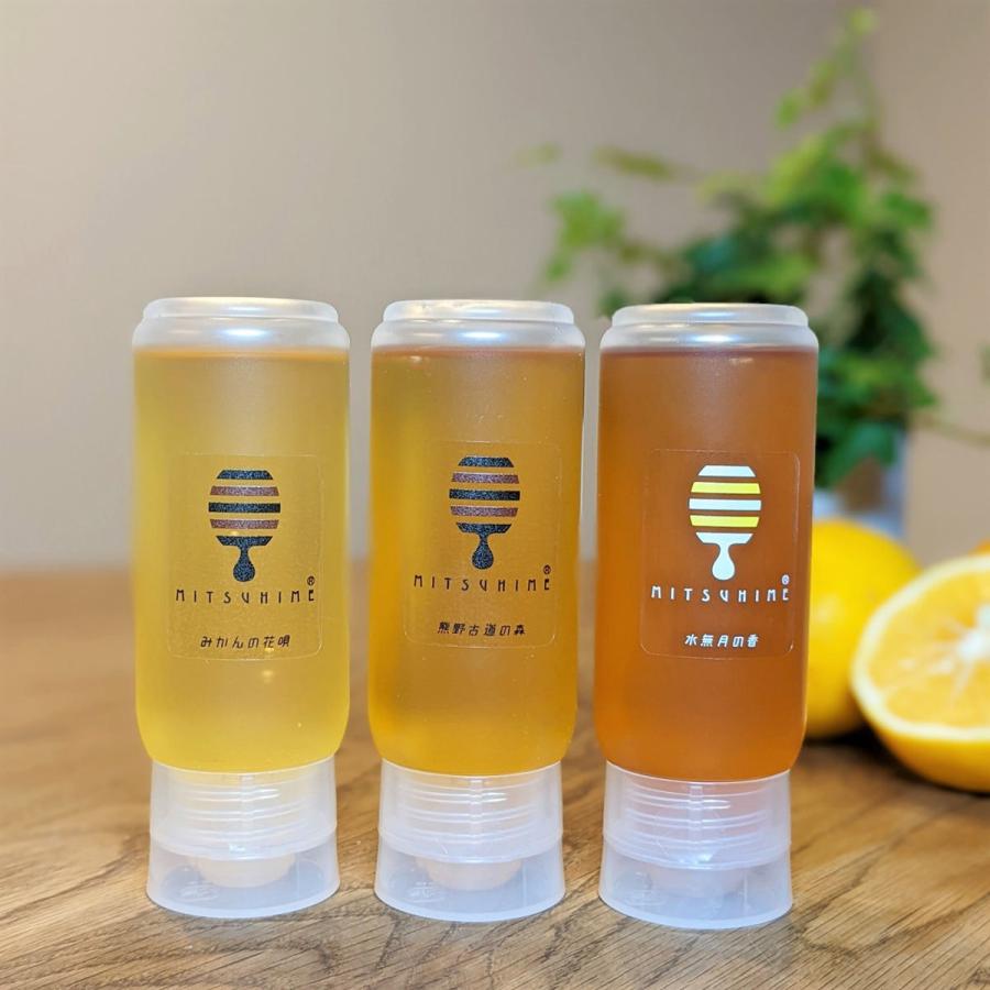熊養蜂 国産はちみつ3種 食べ比べセット 3種 詰合せ はちみつ 国産 スッキリ 濃厚 まろやか 非加熱 無添加 ハニー