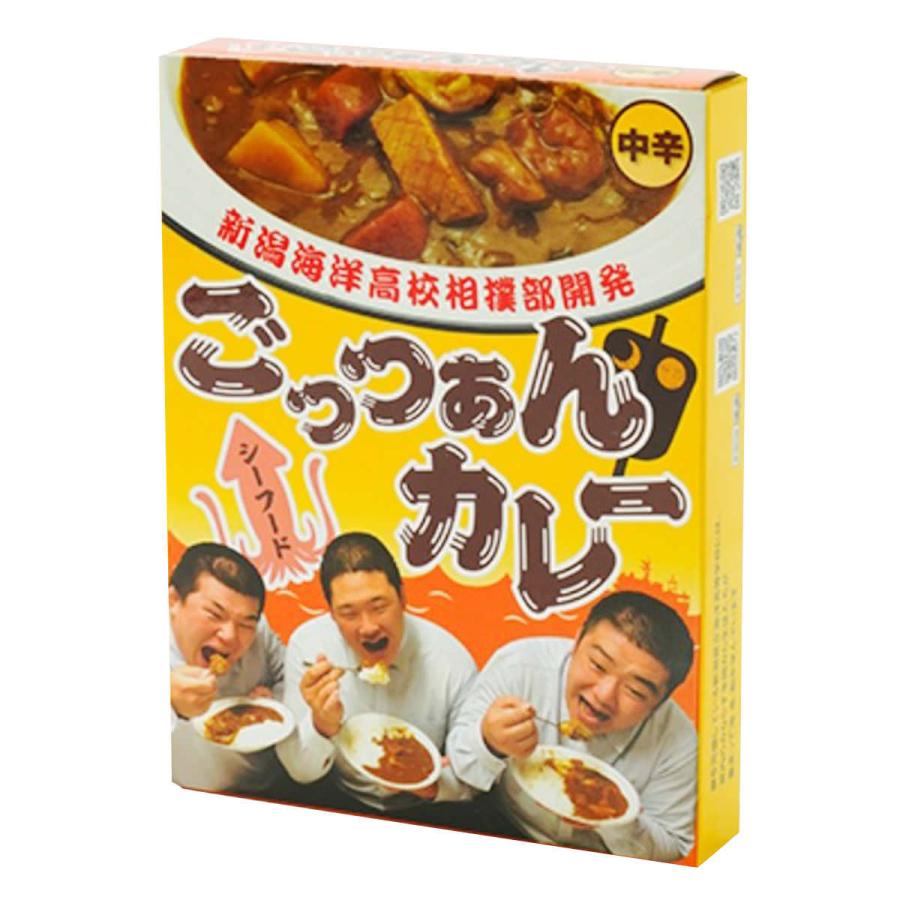 ごっつぁんカレー シーフード 中辛 10箱セット レトルトカレー 惣菜 具だくさん カレー シーフードカレー レトルト｜nipponselect｜03