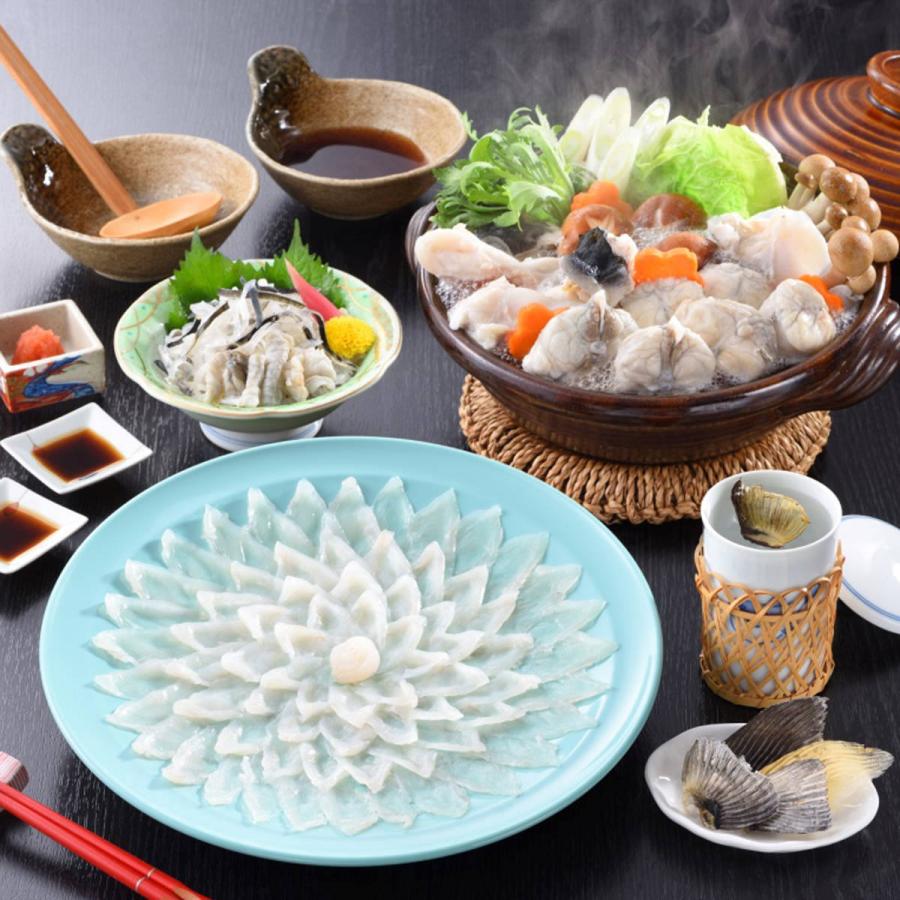 とらふく料理フルコース 3 4 人前セット ふぐ料理 フグ刺し てっさ フグ 国産 刺身 惣菜 山口県下関 日高本店 T 産直お取り寄せニッポンセレクト 通販 Yahoo ショッピング