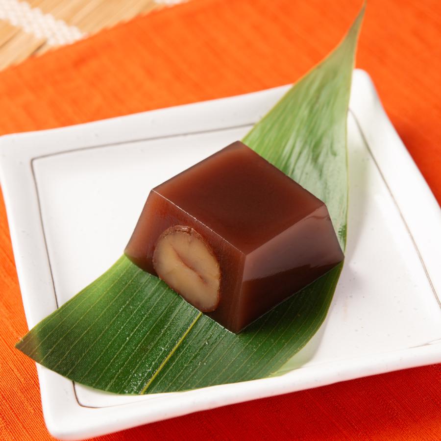 恵那清月堂 しぶ栗水ようかん 12個 和菓子 水羊羹 お取り寄せ 岐阜