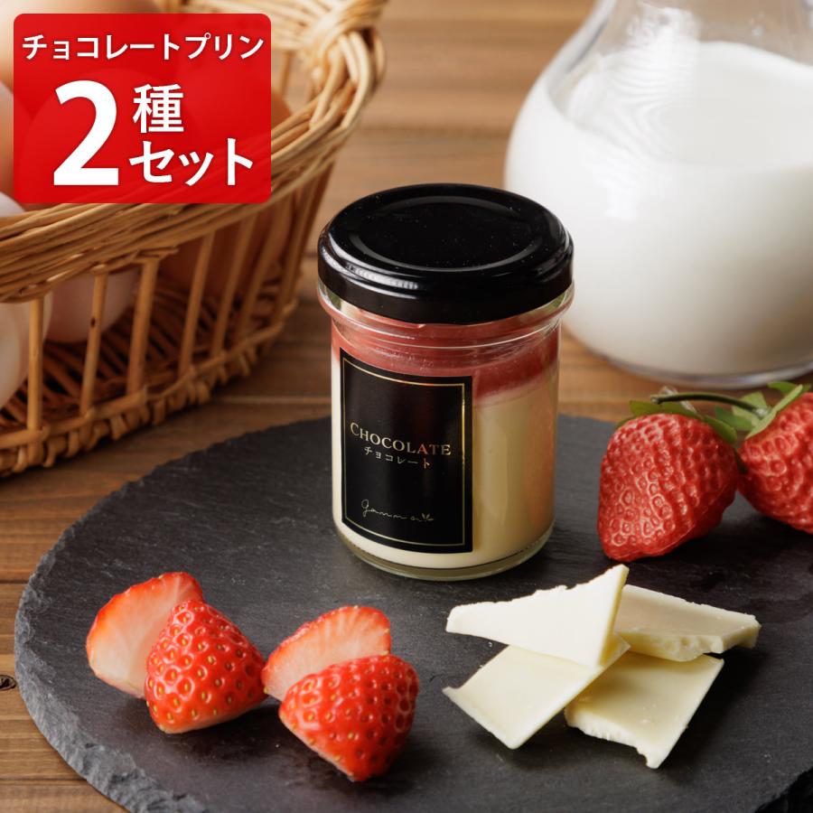 岡山 倉敷ジャンナ チョコレートプリン 詰め合わせ 2種計6個 スイーツ