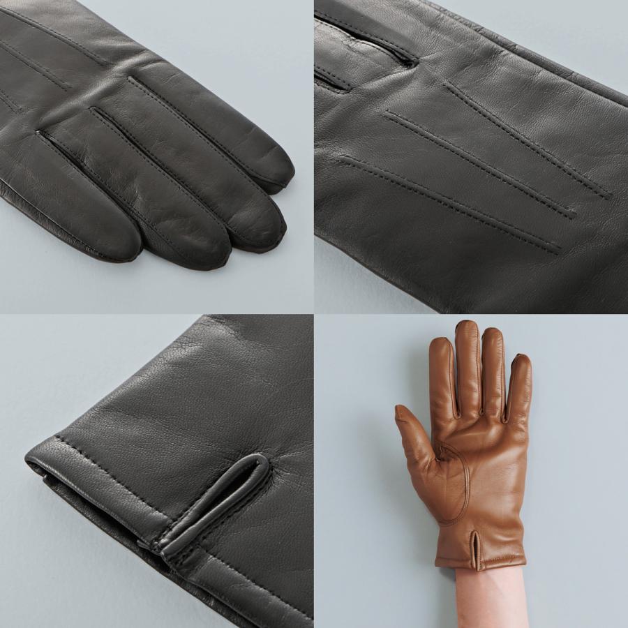 KURODA（クロダ） 男性用 レザーグローブ イタリアンラムレザー使用