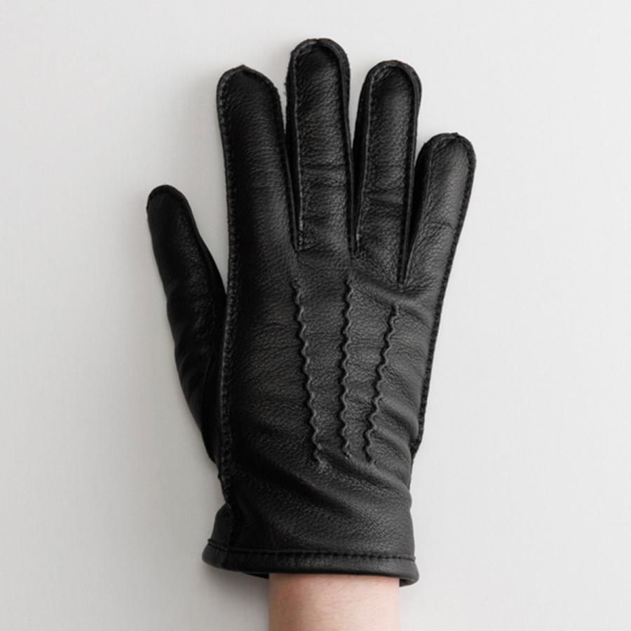 KURODA（クロダ） 男性用 革手袋 鹿革 Deerskin 手袋 メンズ 国産
