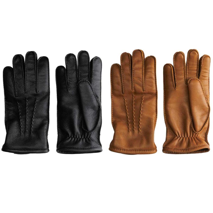 KURODA（クロダ） 男性用 革手袋 鹿革 Deerskin 手袋 メンズ 国産