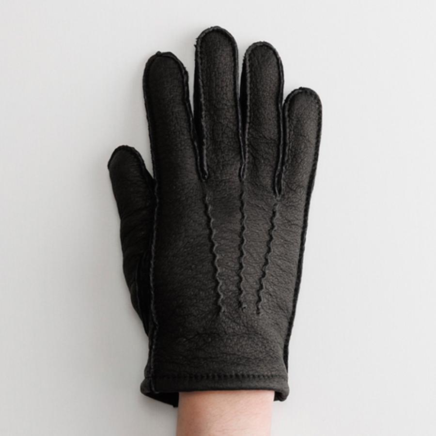 KURODA（クロダ） 男性用 革手袋 ペッカリー革 Peccary 手袋 メンズ