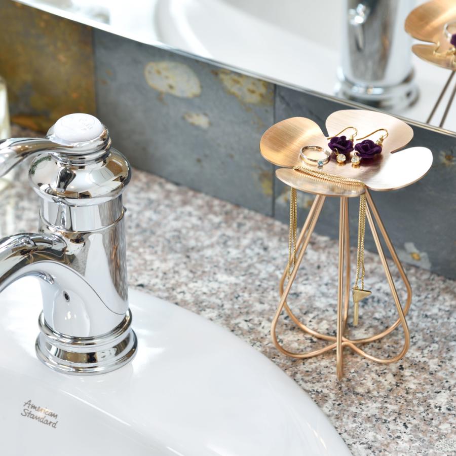 【エレガントで実用的♪】アクセサリースタンド ローズゴールド アクセサリートレー 小物入れ【沖縄県・離島 配送不可】