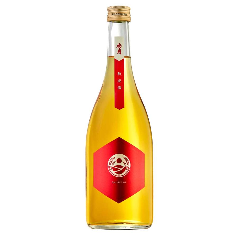 秀月 時の職人 熟成酒 赤ラベル 四合瓶 日本酒 清酒 : 産直お取り寄せN 