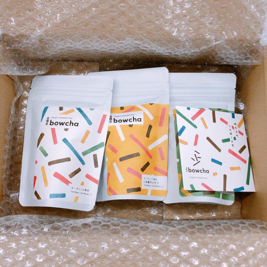 加賀棒ほうじ茶 金棒茶 bowcha 飲み比べ ティーバッグ 3種 詰め合わせ
