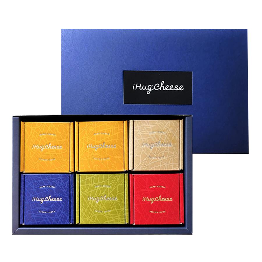 i Hug cheese キューブ大福 ラージ ギフトBOX 全5種 計6個入 大福 冷凍