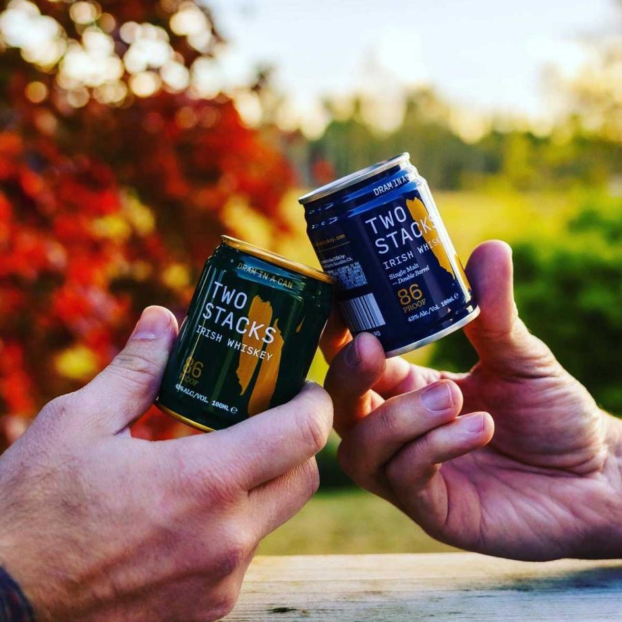 TWO STACKS アイリッシュウイスキー 缶 飲み比べ 4種入 ウイスキー