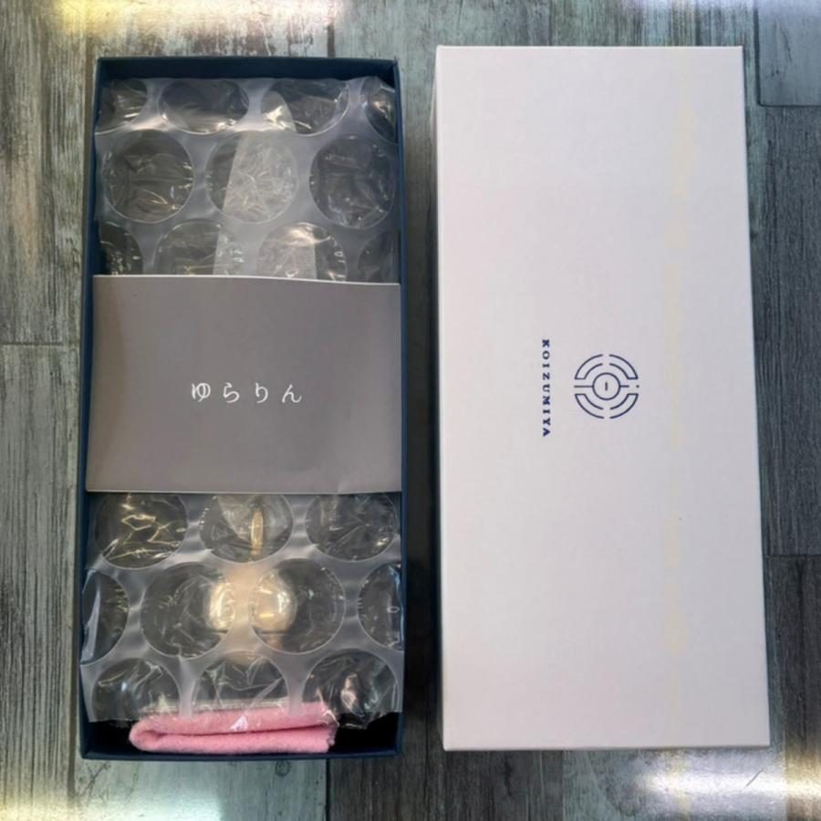 小泉屋 風鈴 YURARIN ギフト 台座 リング付き 卓上風鈴 真鍮 ベル【北海道・沖縄県・離島 配送不可】の画像
