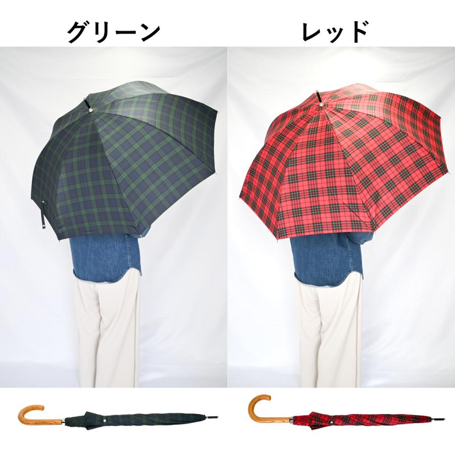 長傘 日本製 男女兼用 8本骨 全長85cm 傘 木製ハンドル : 産直お