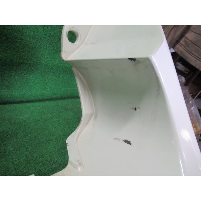 キューブ DBA-Z12 リア バンパー ASSY ライダー QX1 ホワイト