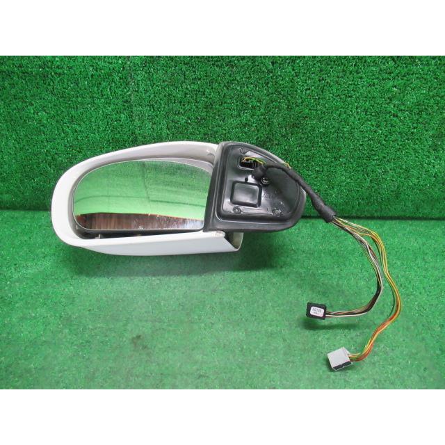 ベンツ Cクラス GH-203261 左 サイド ミラー C240 白 41-3133-49