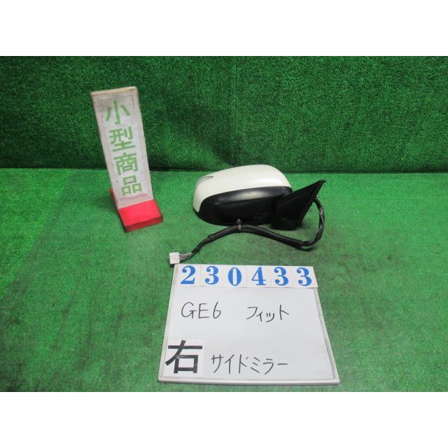 フィット DBA-GE6 右 サイド ミラー G NH624P プレミアムホワイトパール 23433 : 000023043313500 ...