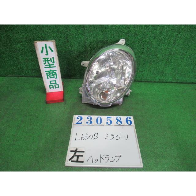 ミラ（ダイハツ） ミラジーノ DBA-L650S 左 ヘッド ランプ ライト ASSY