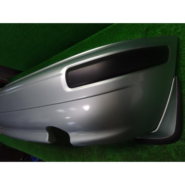 マーチ GF-K11 リア バンパー ASSY FL0 ライトグリニッシュシルバー