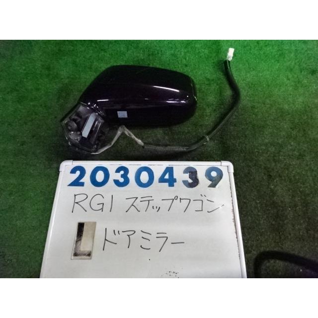ステップワゴン DBA-RG1 左 サイド ミラー 2000 G RP37P ブラック