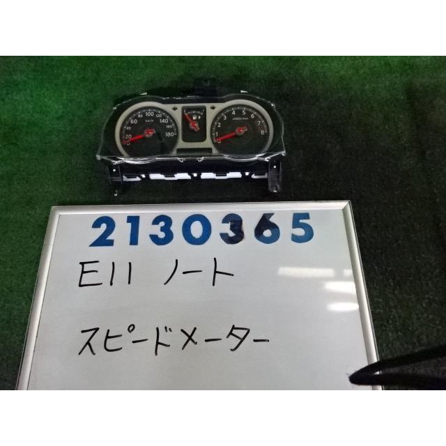 ノート DBA-E11 スピードメーター 1500 15E R10 ブライトカッパー