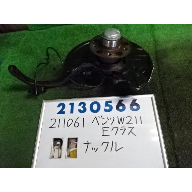 ベンツ Eクラス GH-211061 右 フロント ナックル ハブ ASSY 2600 E240   シルバー   210566