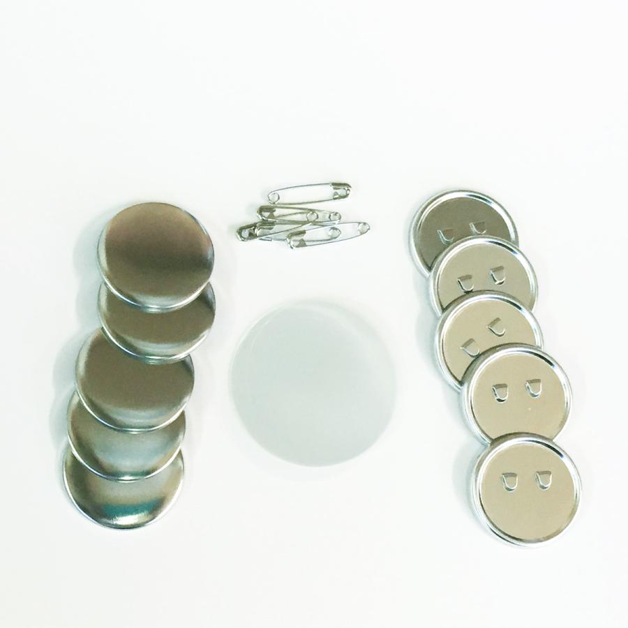 缶 バッジ マシン 用 32mm 安全ピン パーツ100個 セット