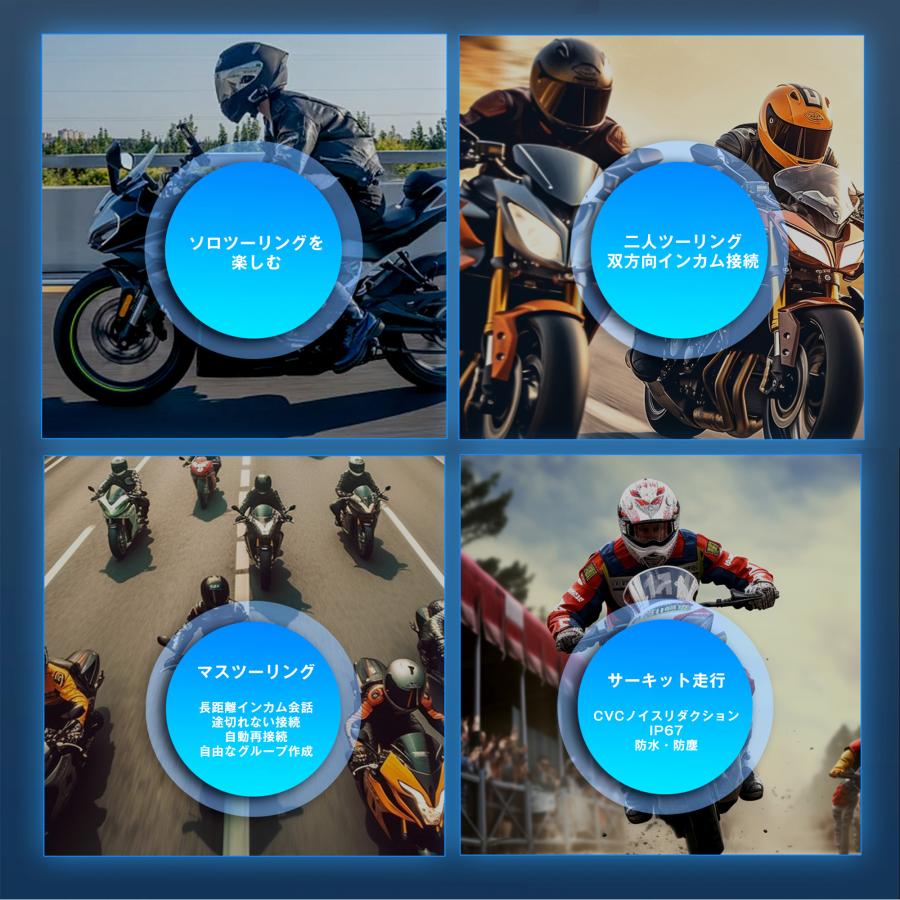 バイク用インカム バイク用品 バイク インカム EJEAS 正規品 メッシュ