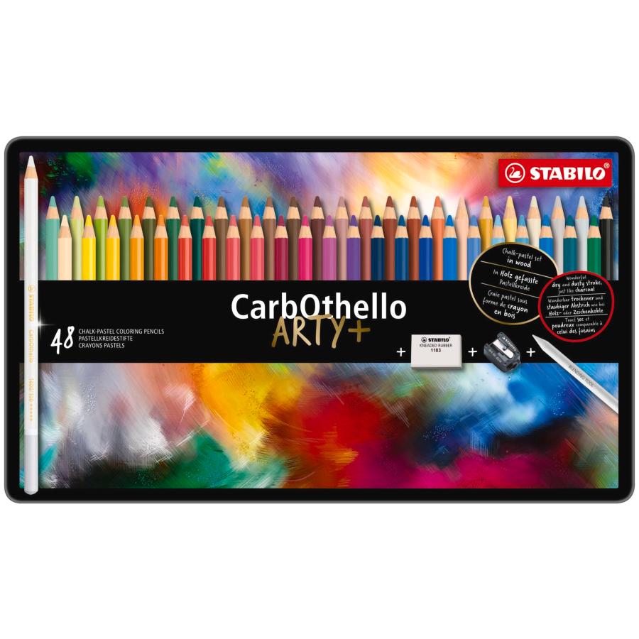 STABILO 水彩色鉛筆 カーブオテロ 48色セット 1448-6_1