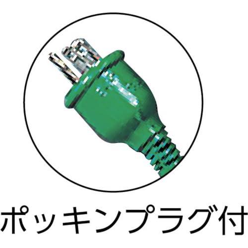 日動工業 ハンドリール10m OCELB付 HR-EK102-緑色の画像