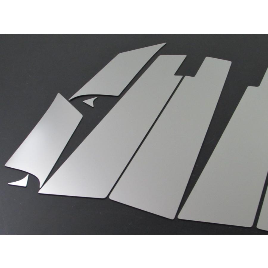 BRIGHTZ アイシス 10 11 15 超鏡面ステンレスメッキピラーパネル バイザー有用 14PC 【 PIL-SIL-060 】 ZGM10Gの画像