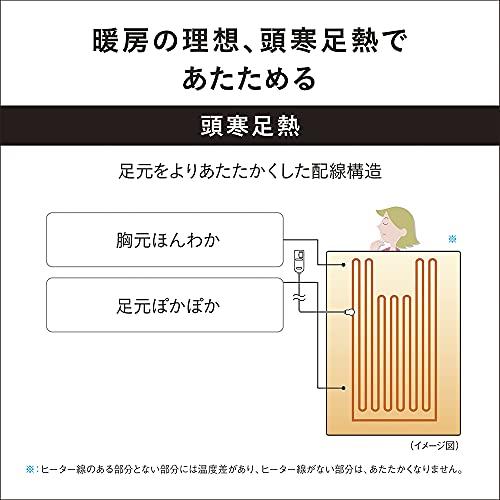 パナソニック 電気かけしき毛布 丸洗い可 200×140cm DB-R40L-D