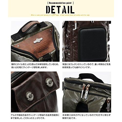 [デバイス] リュック gear 3way カーキ_7