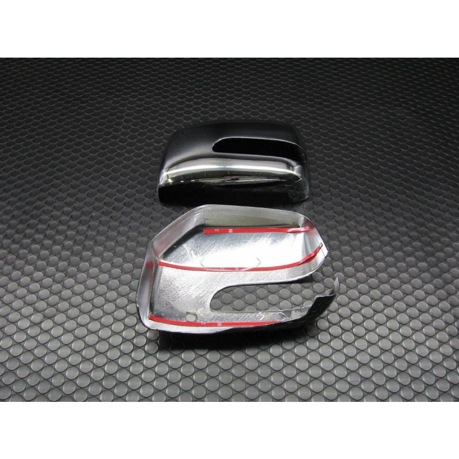 BRIGHTZ ムーヴ L150S L152S L160S 後期 メッキドアミラーカバー Eタイプ 【 MIR-SID-041 】 ムーブ L150_4